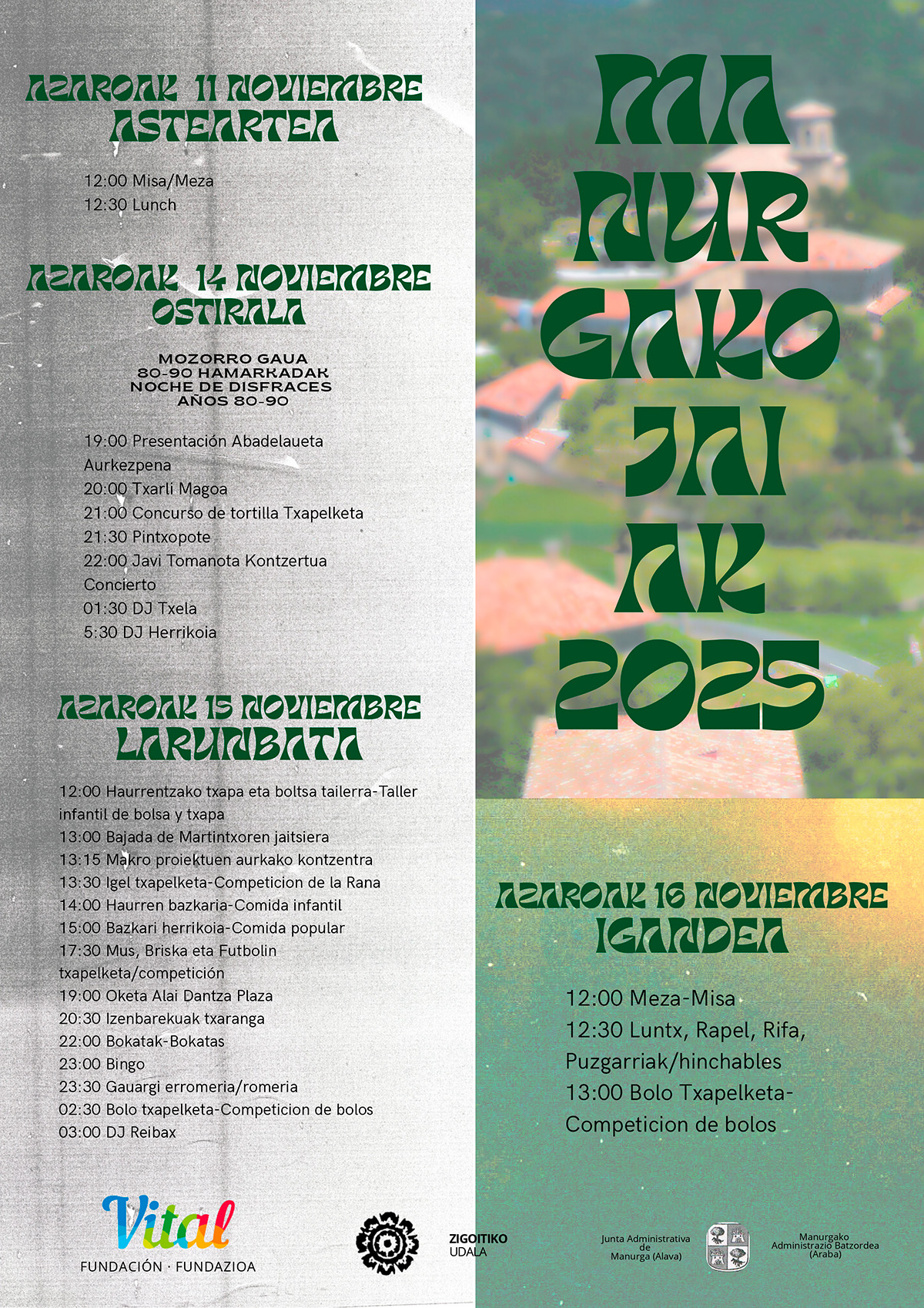 Fiestas de Manurga 2025