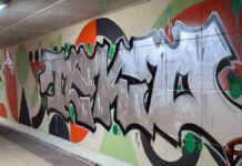 Vandalizan el túnel de Teodoro Dublang pocas horas después de su inauguración IDarte