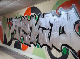 Vandalizan el túnel de Teodoro Dublang pocas horas después de su inauguración IDarte