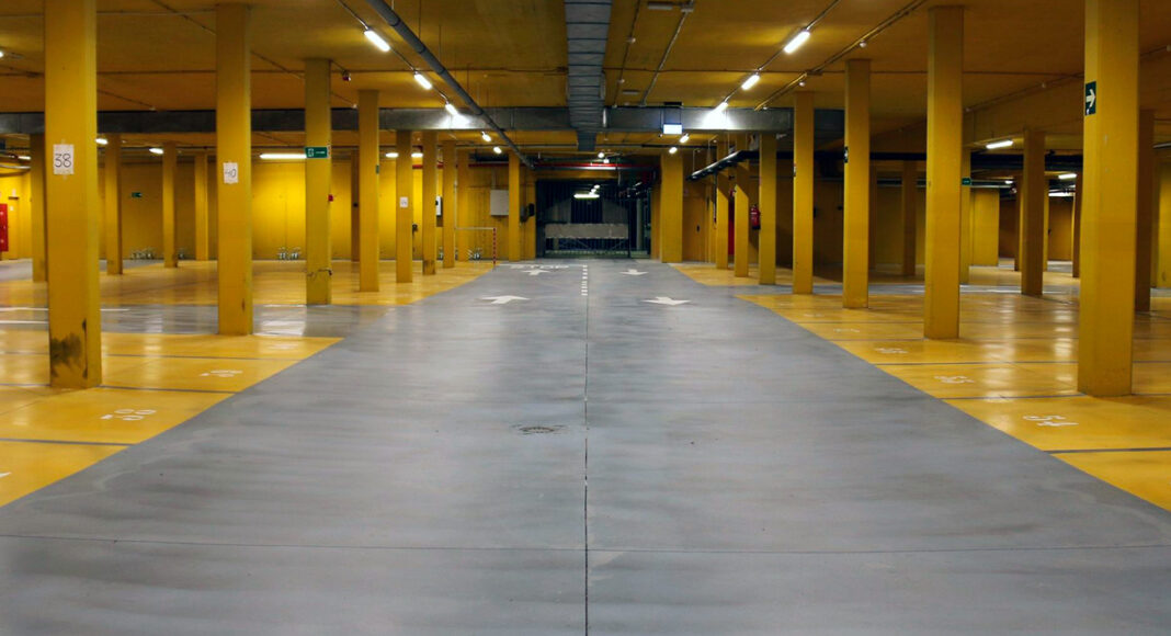 parking del Palacio Europa