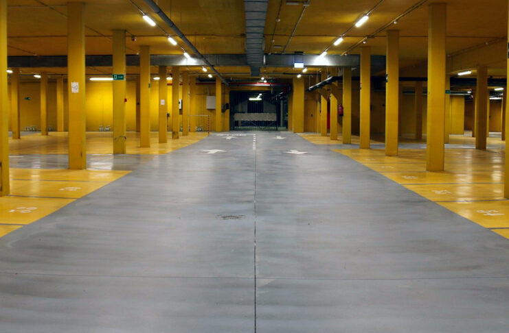 parking del Palacio Europa