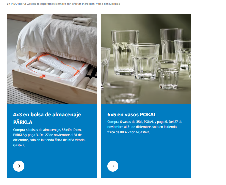 Ofertas exclusivas de IKEA Vitoria-Gasteiz