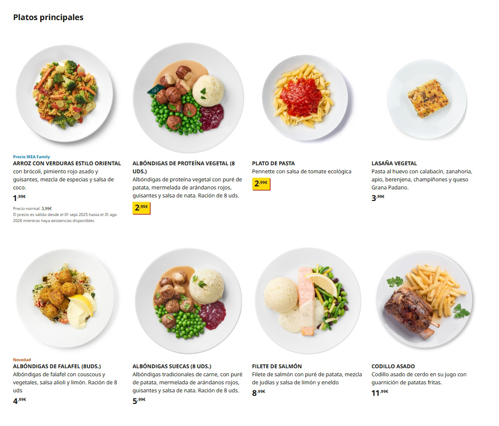 platos principales ikea vitoria gasteiz