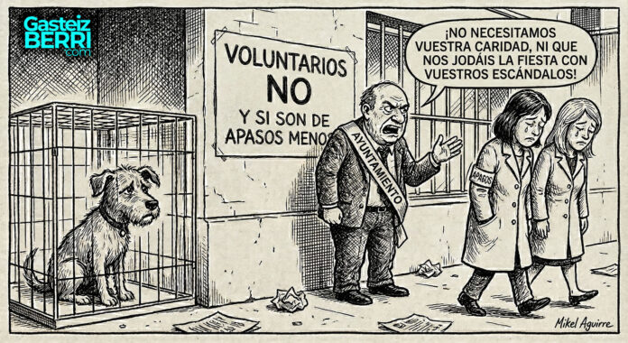 Viñeta de Mikel Aguirre para GasteizBerri