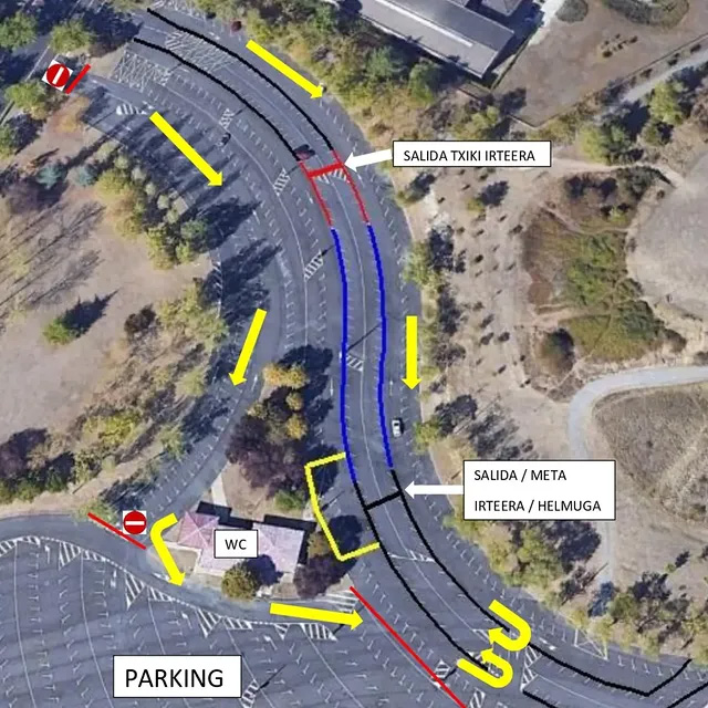 Accesos de la San Silvestre VG 2025