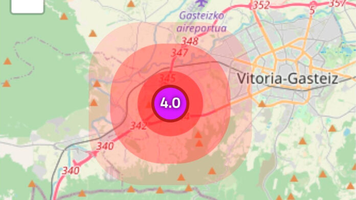 terremoto en vitoria