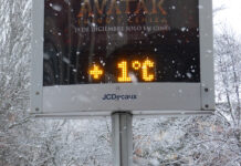 El frío ártico se instala en Álava con -7,6 °C en Vitoria