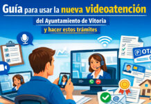 Guía de la nueva videoatención del Ayuntamiento de Vitoria y los 10 trámites que permite