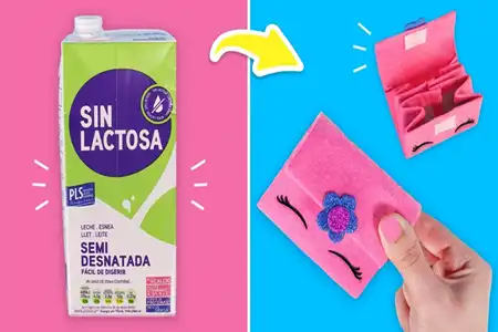 Crea tu cartera reciclada