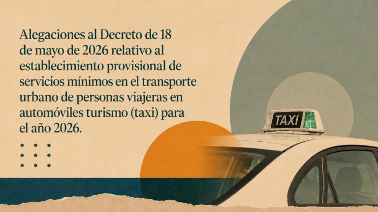 Grupo Celedón acusa al Ayuntamiento de imponer guardias al taxi sin datos suficientes